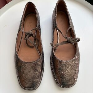 Like NEW Madewell Normani Tie Mary Jane Flats